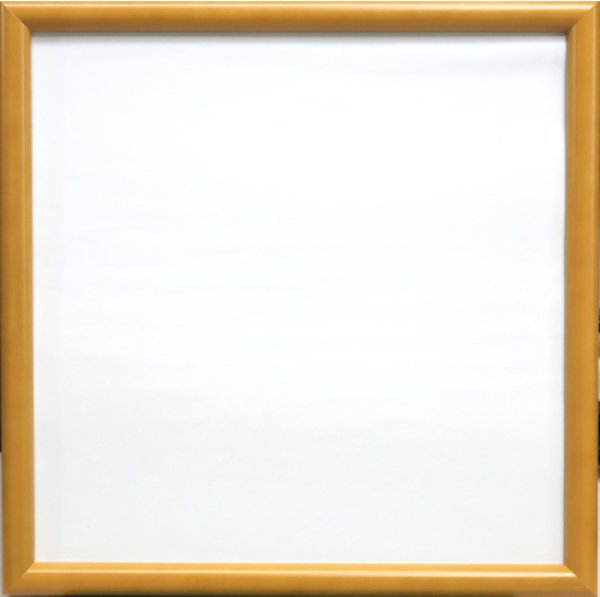 画像1: [1088] かまぼこ額250角　内径約24cm×24cm　ナチュラル (1)