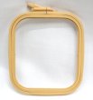 画像1: [9280] Nurge スクエアプラスチック刺しゅう枠　14.5cm×16.5cm (1)