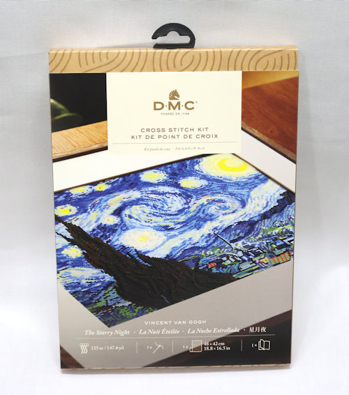 ms！モナピカ他6枚セット！星月夜 10521] DMCクロスステッチキット THE STARRY NIGHT（星月夜） - 手芸の